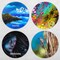 36 Inch Diameter Round Gallery 12 Ounce Primed Gesso Professional Quality Acid-Free Stretched Canvas (Pack of 2)
